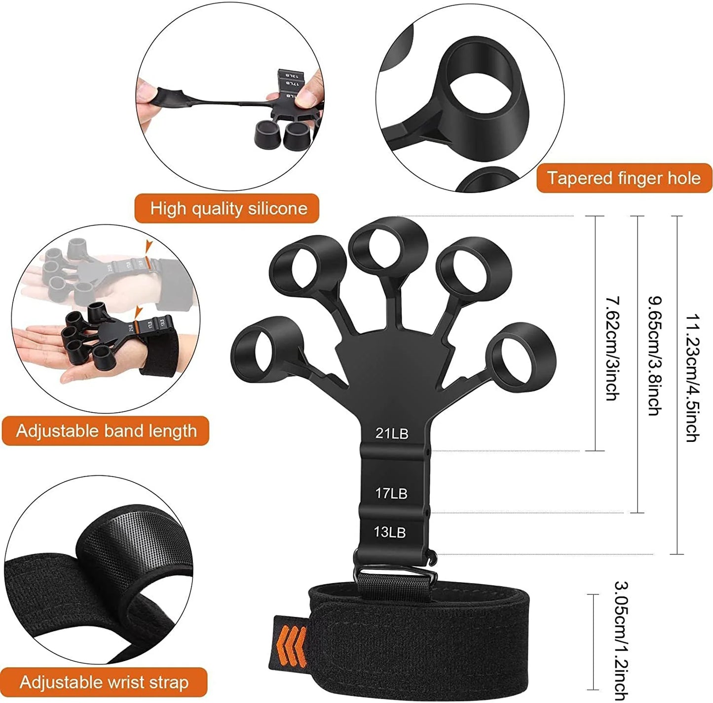 🔥Hot Sale 49% OFF🔥6 Resistant Level Finger Exerciser